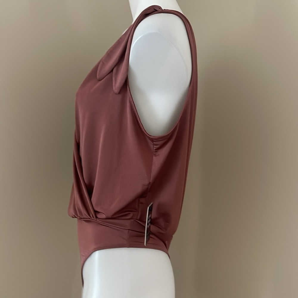 (NWT) Express Women’s Brown Bodysuit, Small - Picture 7 of 14